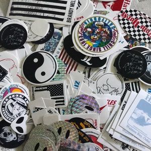 50 RANDOM Brandy Melville Stickers